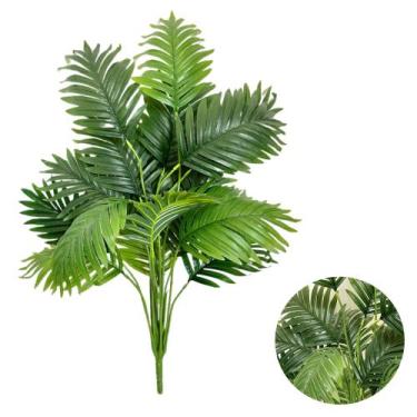 Imagem de Planta Artificial Palmeira 18 Folhas 65cm Decoração Casa - PlantaImpor