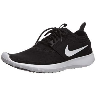 Imagem de Nike Tênis de corrida feminino juvenil, Preto/branco, 6