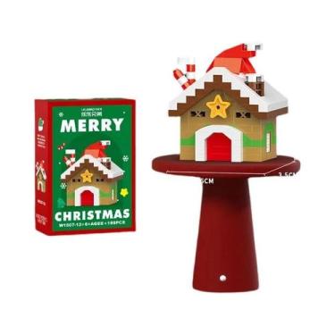 Imagem de Blocos De Montar De Natal Para Crianças, Papai Noel, Brinquedo De Mont