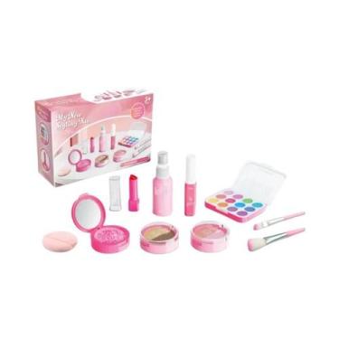 Imagem de Conjunto De Maquiagem De Brinquedo Para Meninas De 3 a 6 Anos, Kit De 