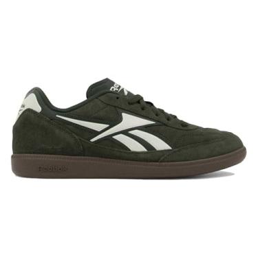 Imagem de Reebok Tênis masculino de cano baixo, Gritgreen Chalk Synthgum, 13 Women/11 Men