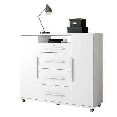 Imagem de Cômoda Sapateira Versátil Branco - Zanzini