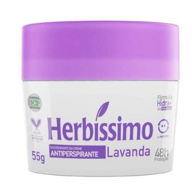 Imagem de Desodorante em Creme Herbíssimo 55g lavanda - herbissimo