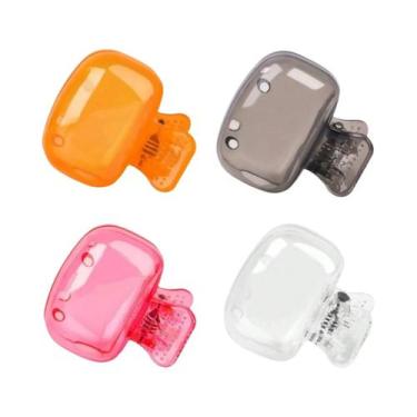 Imagem de Estojo Portátil Para Escova De Dentes 2/4 Peças Com Tampa Protetora Pa