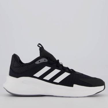 Imagem de Tênis Adidas Alphaedge + Preto e Branco-Masculino