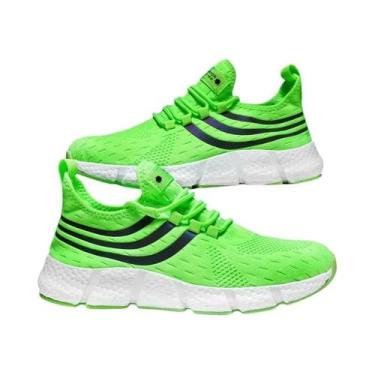 Imagem de Tênis Casuais Leves E Respiráveis Para Homens, Antiderrapantes, Para C