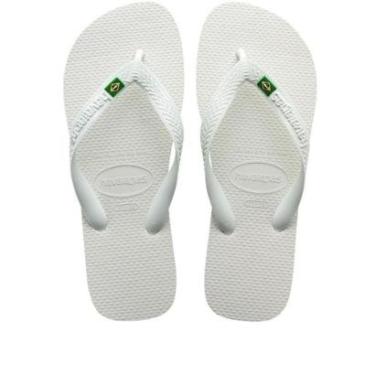 Imagem de Chinelo Havaianas Brasil Branco-Feminino