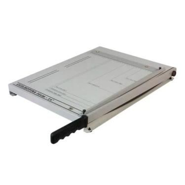 Imagem de Guilhotina Manual para papel Ofício 36cm em aço para 20 fls - Cassmar