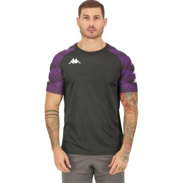 Imagem de Camiseta Kappa Raglany Masculina Treino Jogo