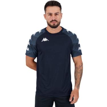 Imagem de Camiseta Kappa Raglany Masculina Treino Jogo