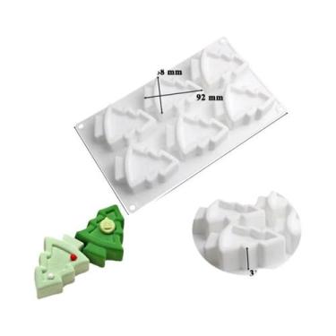 Imagem de Molde De Silicone Para Bolo Em Forma De Árvore De Natal, Molde De Mous