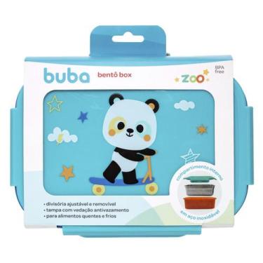 Imagem de Lancheira Bentô Box com Divisórias Buba Zoo Panda