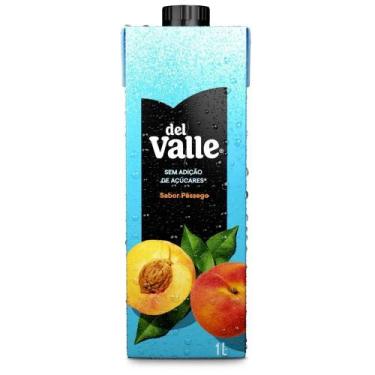 Imagem de Suco de Pêssego Sem Açúcar Del Valle 1l