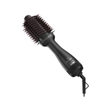 Imagem de Escova Secadora Ga.ma Italy Eleganza Plus Ceramic Ion Bivolt, Preto, B