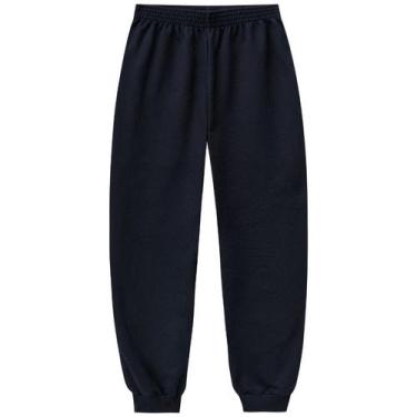 Imagem de Calça Moletom Masculina Malwee Adulto Ref. 6670, Preto, GG