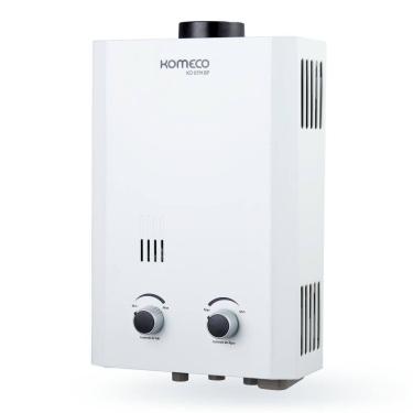 Imagem de Aquecedor de Água a Gás Natural Komeco Branco KO 07M BP Slim G2
