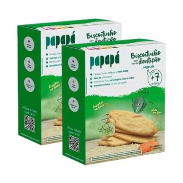 Imagem de Kit 2X: Biscoitinho Fase de Dentição Vegetais Papapá 36g