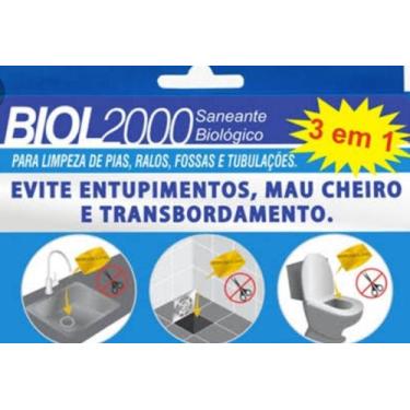 Imagem de Biol 2000 Limpa Fossa Caixa De Gordura 60g 4 sachês - BioPlus