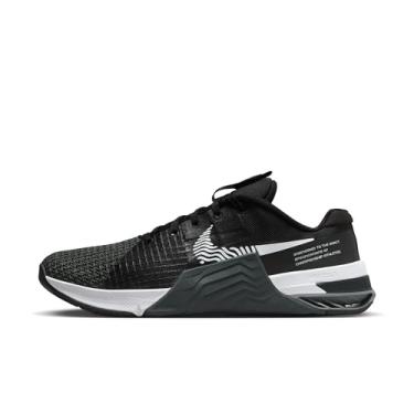 Imagem de Nike Tênis masculino Metcon 8, Preto e branco cinza fumê cinza fumê, 41