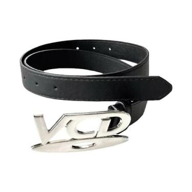 Imagem de Cinto Feminino Y2K Retrô Com Fivela De DVD, Faixa De Cintura Da Moda, 