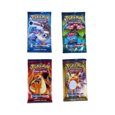 Imagem de Cartas Pokémon Em Inglês Vmax GX Mega Evoluções 4/8 Pacote Booster Bri