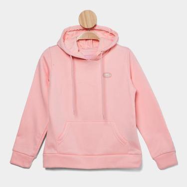 Imagem de Moletom Juvenil Pix Love Casual Com Capuz, Rosa, 14A