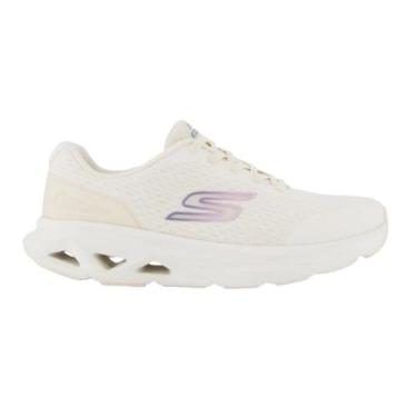 Imagem de Tênis Skechers Glide Step Vortex Feminino, 36, Bege