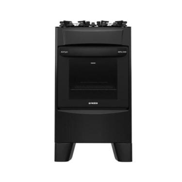 Imagem de Fogão 4 Bocas A Gás/elétrico Com Airfryer Alpro 440 Realce CR231 Preto