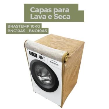 Imagem de Capa para lava e seca brastemp 10kg bnc10as- bno10as impermeável flex 