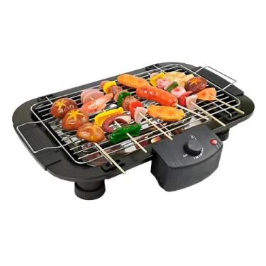 Imagem de Churrasqueira Elétrica de Mesa Gourmet Portátil 220v Controle Temperat