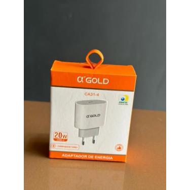 Imagem de CARREGADOR TURBO 20w - A gold, Branco