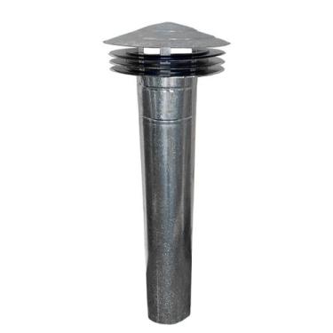 Imagem de Kit Chaminé Aço Carbono Galvanizado para Caldeiras 225CAB e 230CDB Orb