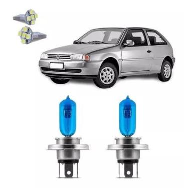 Imagem de Kit lampadas gol bola 95 96 97 98 99 2000 efeito xenon - TIGER