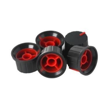 Imagem de Botões De Potenciômetro 24x15mm, 5-30 Peças, Capas De Botão Bicolor, 6