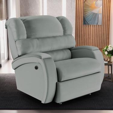 Imagem de Poltrona Do Papai Reclinável Kalie Power Elétrica Fh9 Pu Cinza - Mpozenato