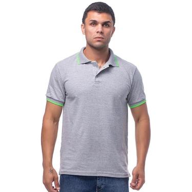 Imagem de Camisa Gola Polo Masculina Básica Blusa Malha Piquet-Masculino