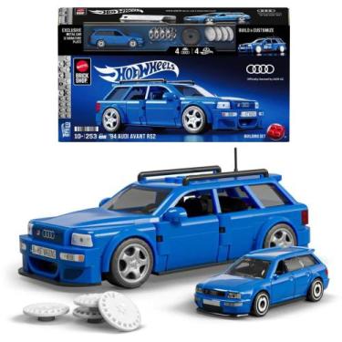 Imagem de Hot Wheels BRICK SHOP Speed 94 Audi AVANT 1:32 253PC - Mattel