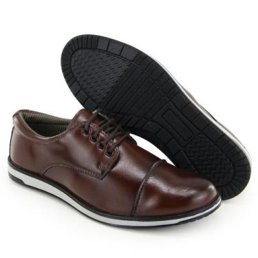 Imagem de Sapato Social Casual Derby Oxford Super Confortável e Macio 1735 - Cwb