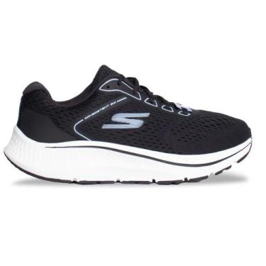 Imagem de Tênis Skechers Go Run Consistent 2.0 feminino - Preto/branco, 36, Pret