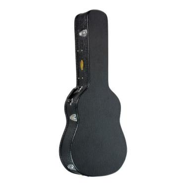 Imagem de Case Rígido para Violão Folk Strinberg WSD Preto