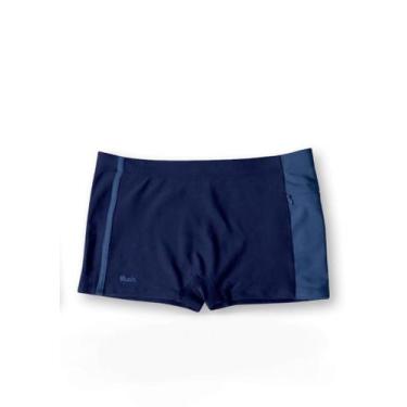 Imagem de Sunga Boxer Lisa com Bolso Mash R300.86, Azul marinho, P