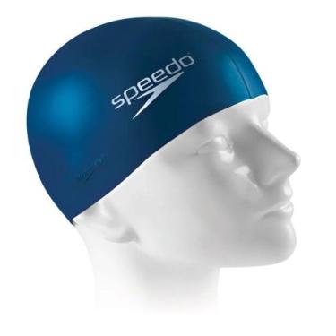 Imagem de Touca de Natação Em Silicone Flat Cap Speedo - Azul Royal