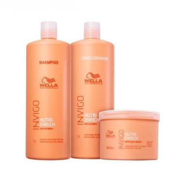 Imagem de Kit Wella Professionals Invigo Nutri-Enrich Salon Trio (3 Produtos)