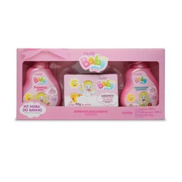 Imagem de SHAMPOO + CONDICIONADOR + SABONETE MURIEL BEBÊ Rosa