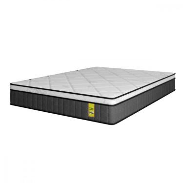 Imagem de Colchao Queen 158x198x32 Supreme Firm Mola Ensacada Cinza Apolospuma