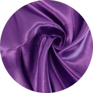 Imagem de Tecido Cetim Charmousse Com Elastano Liso 1,50m x 1,00 Mts - Tecidos S
