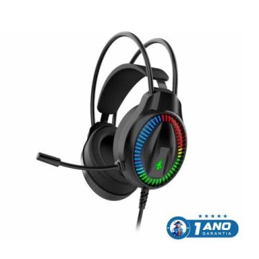 Imagem de Headset gamer ar89 surround 7.1 conexão via usb led - K-MEX