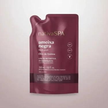 Imagem de Refil Loção Desodorante Hidratante Corporal Nativa Spa Ameixa Negra 35