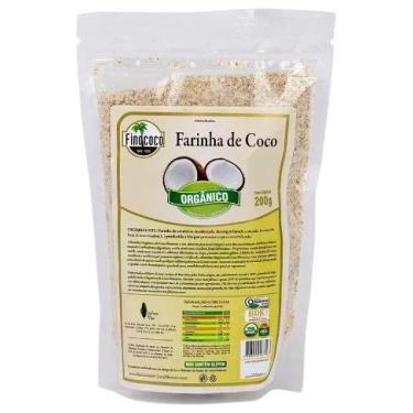 Imagem de Farinha de Coco Integral Orgânica Finococo 200g
