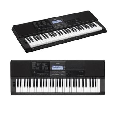 Imagem de Teclado Arranjador Casio CT-X800 61 Teclas Sensitiva Entrada p/ Pen Dr